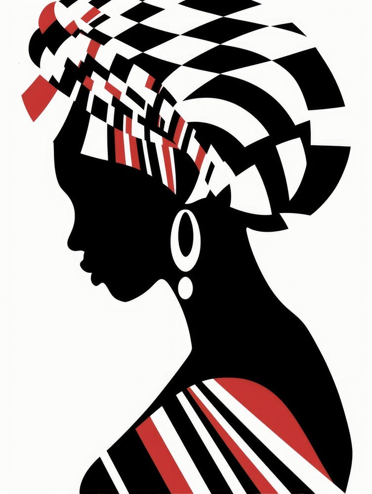 Silhouette Of A Woman 4
