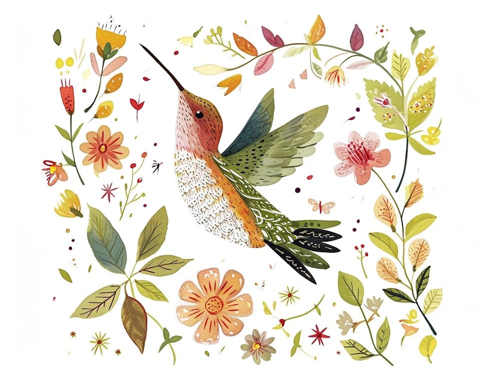 Little Floral Hummingbird 3