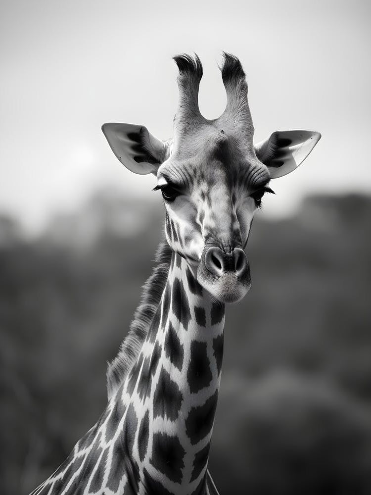 Portrait of a Giraffe