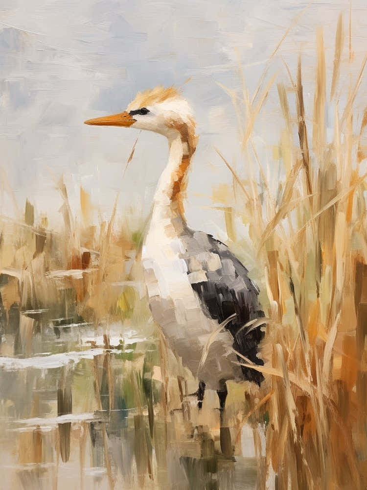 Bird Painting Cormorant 2