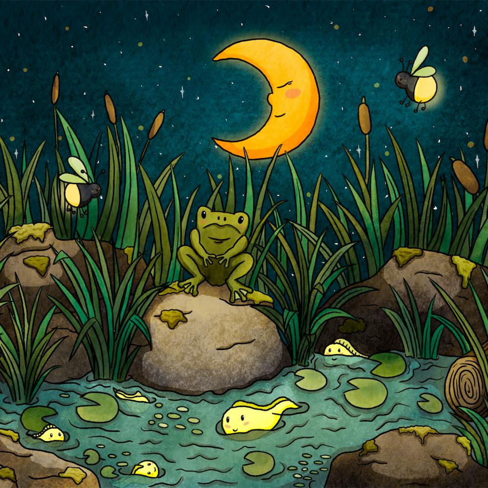 Mondlichtteich