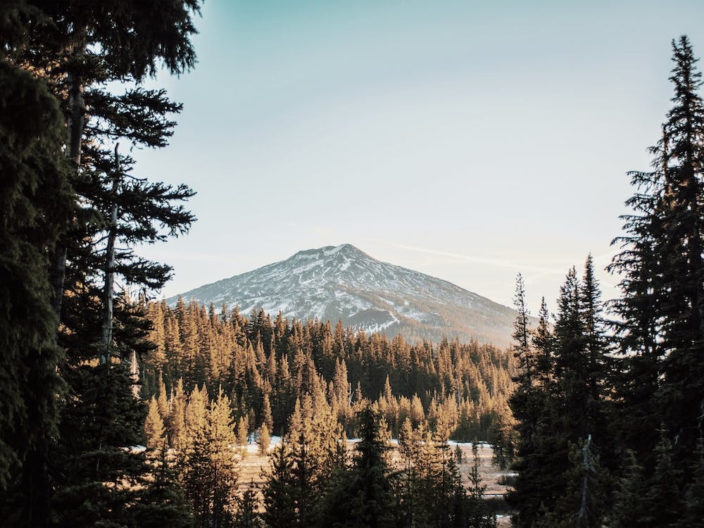 Mountain Peak View