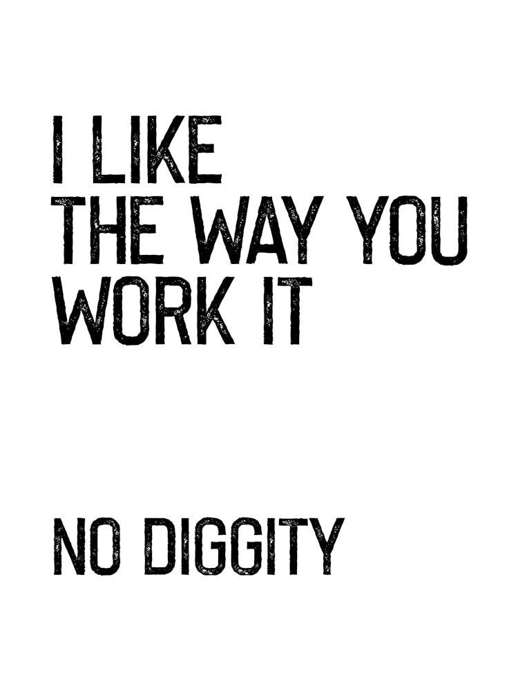 No Diggity