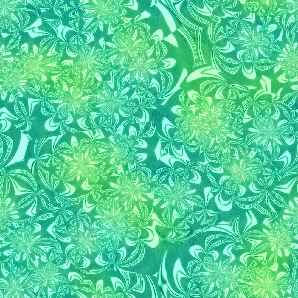 Retro Flower Pattern Design Batik