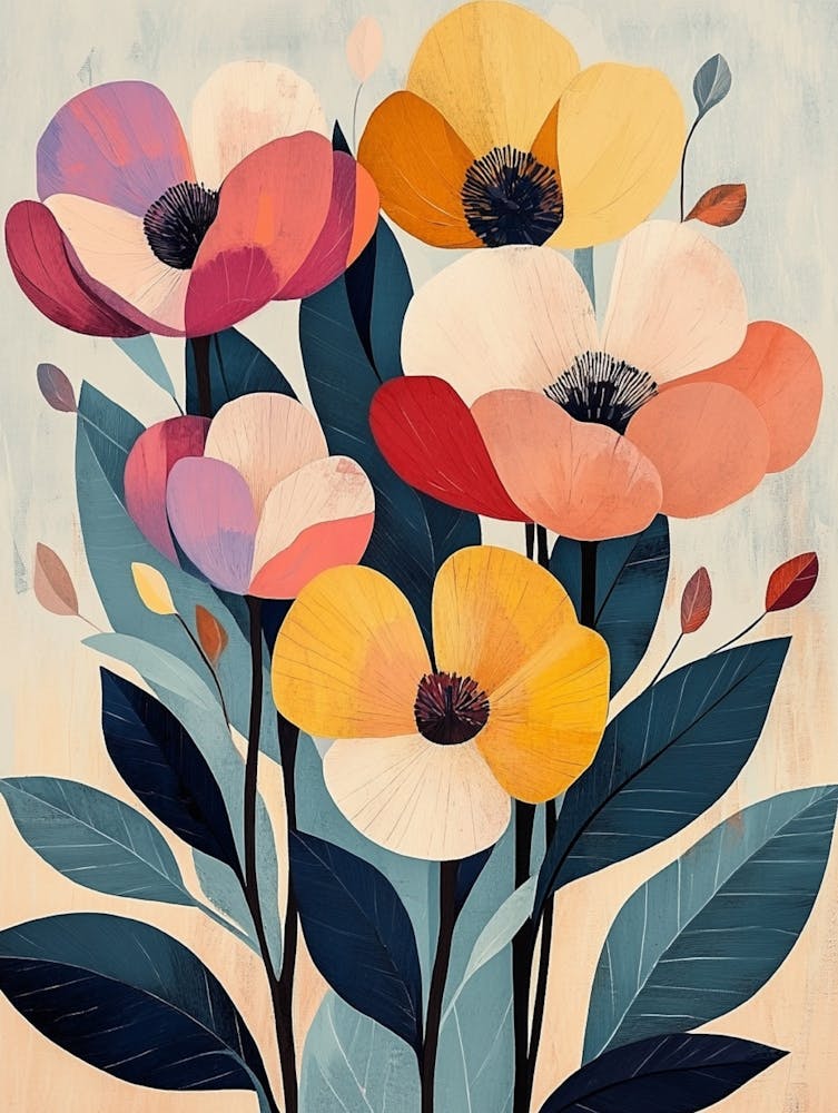 Poppies Canvas Print 34