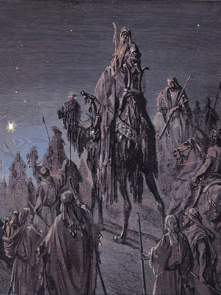 The Star In The East - Gustave Doré, 1880 in HDs | Dark Gothic Biblical
