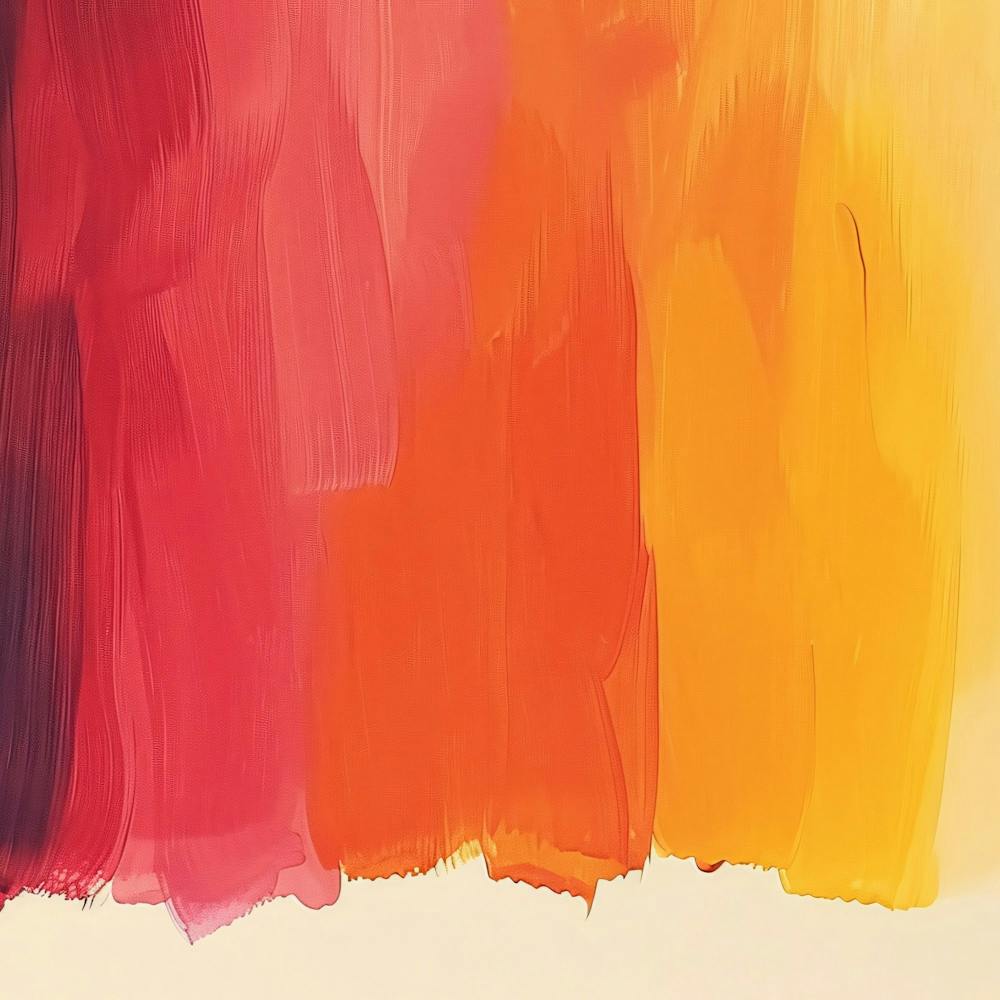 Abstract Orange Tones to Red