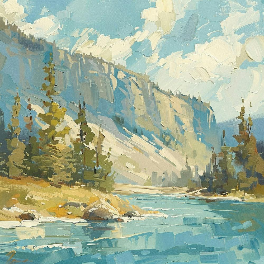 River In The Mountains 3