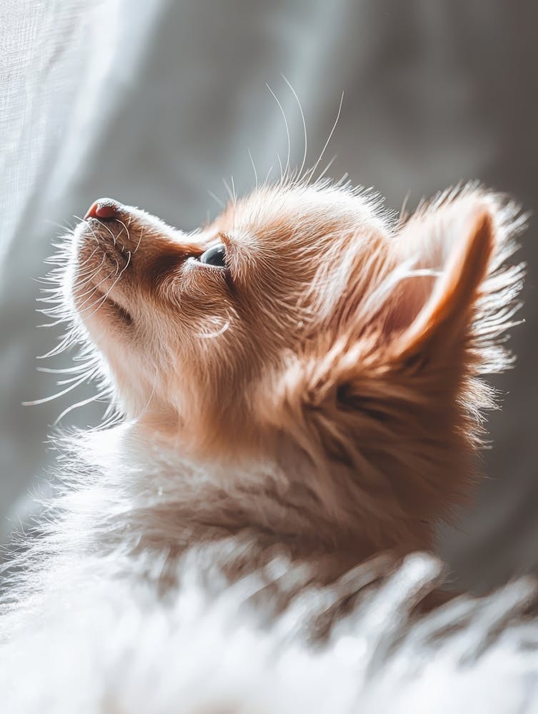 Chihuahua. Generated AI.