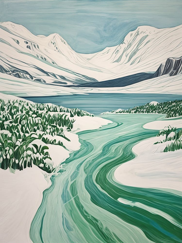 Island Fluss Nr.3