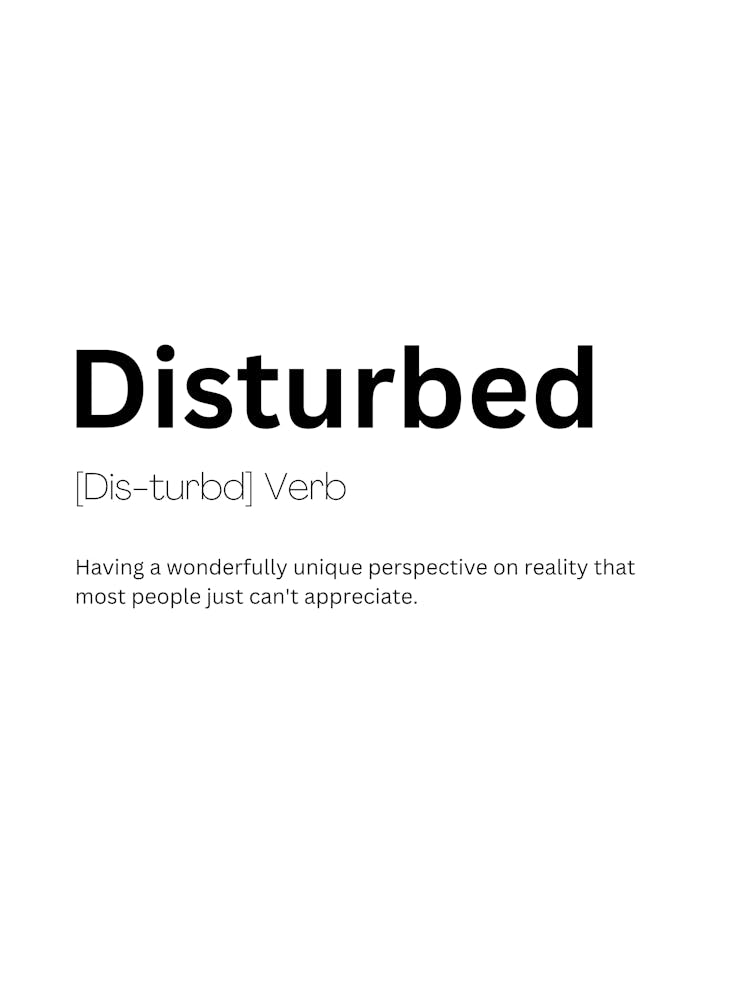 Disturbed Definition Meaning