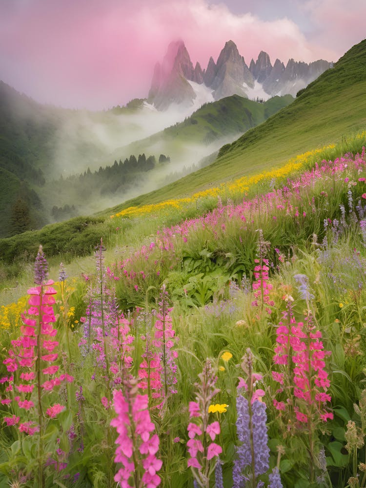 Wildflowers In The Mountains 3