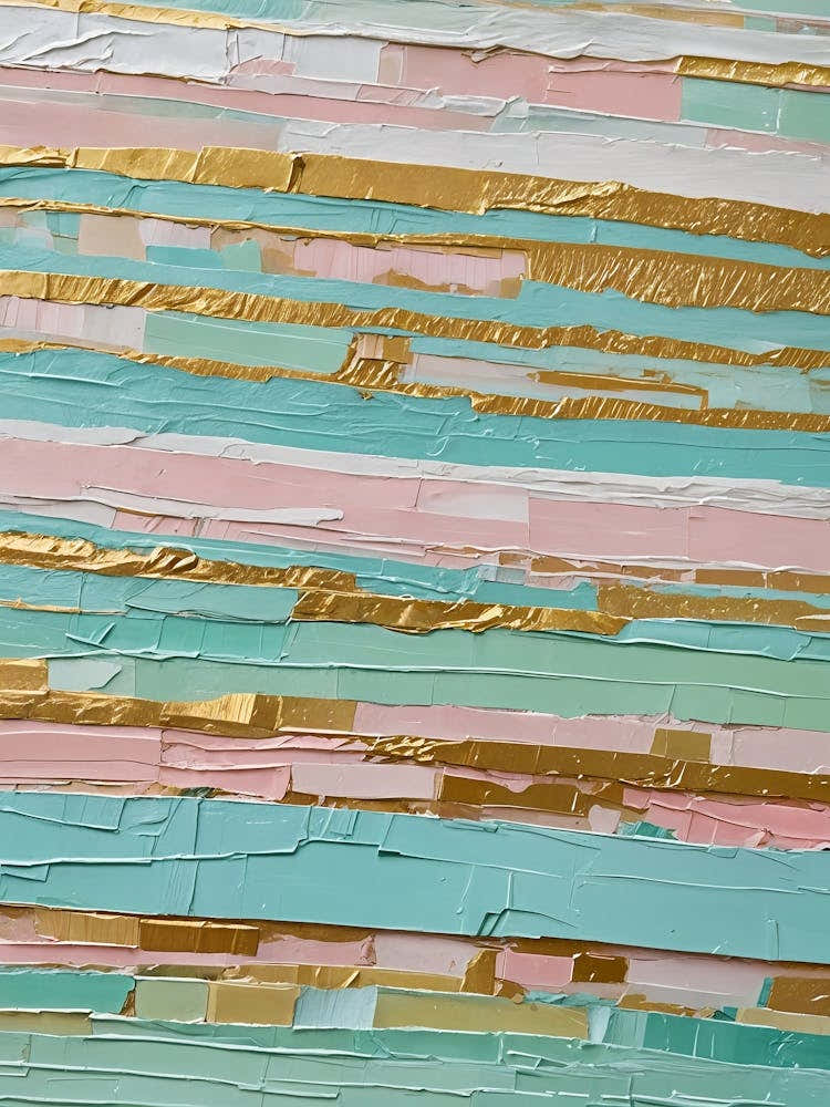 Painted Pastel Stripes no3