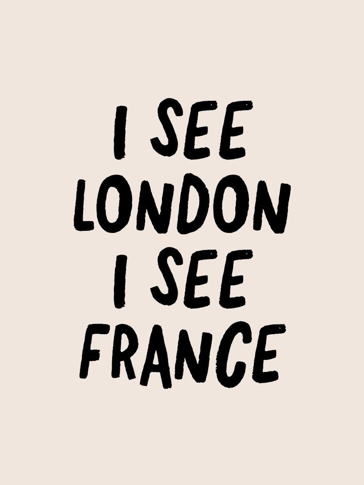 Bathroom I See London I See France