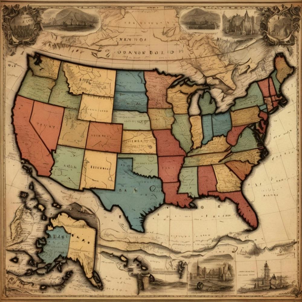 Default Vintage Map Usa Aesthetic 1 (1)