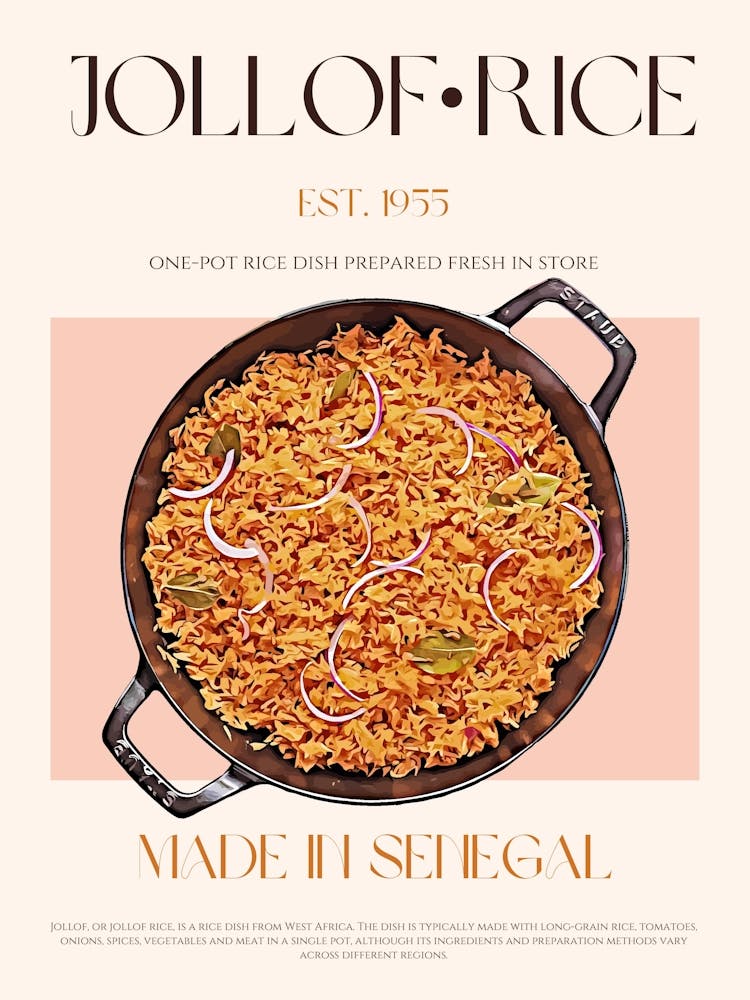 Jollof Rice Mid Century
