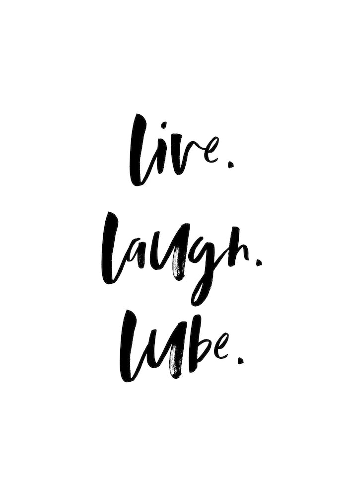 Live Laugh Lube Zitat