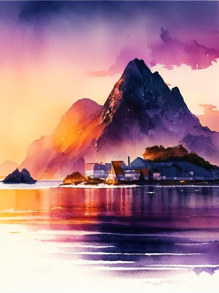 Lofoten Islands, Norway Sunset 2