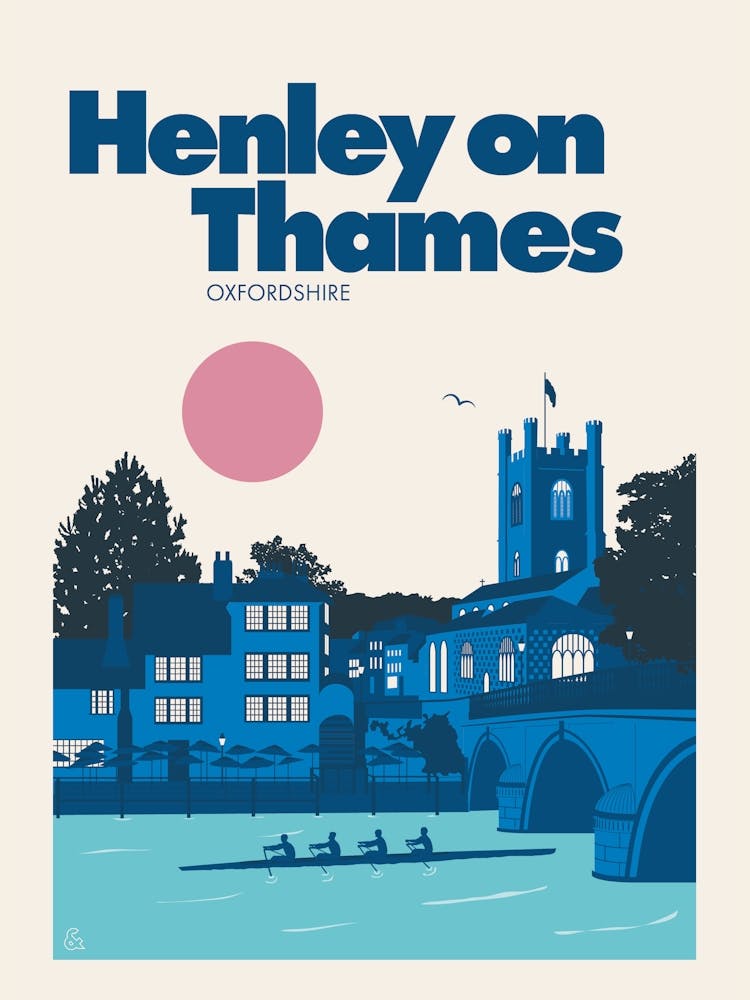 Henley On Thames, Oxfordshire (Blue)
