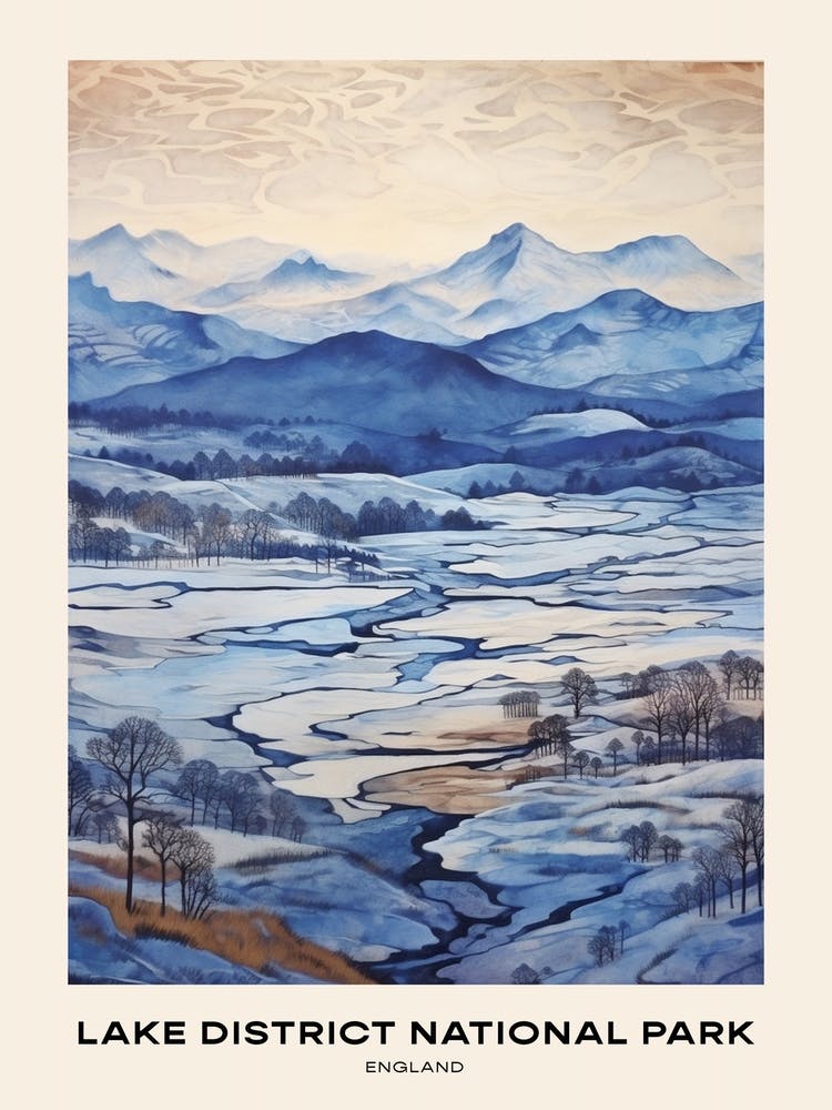 Lake District National Park England 2 Poster