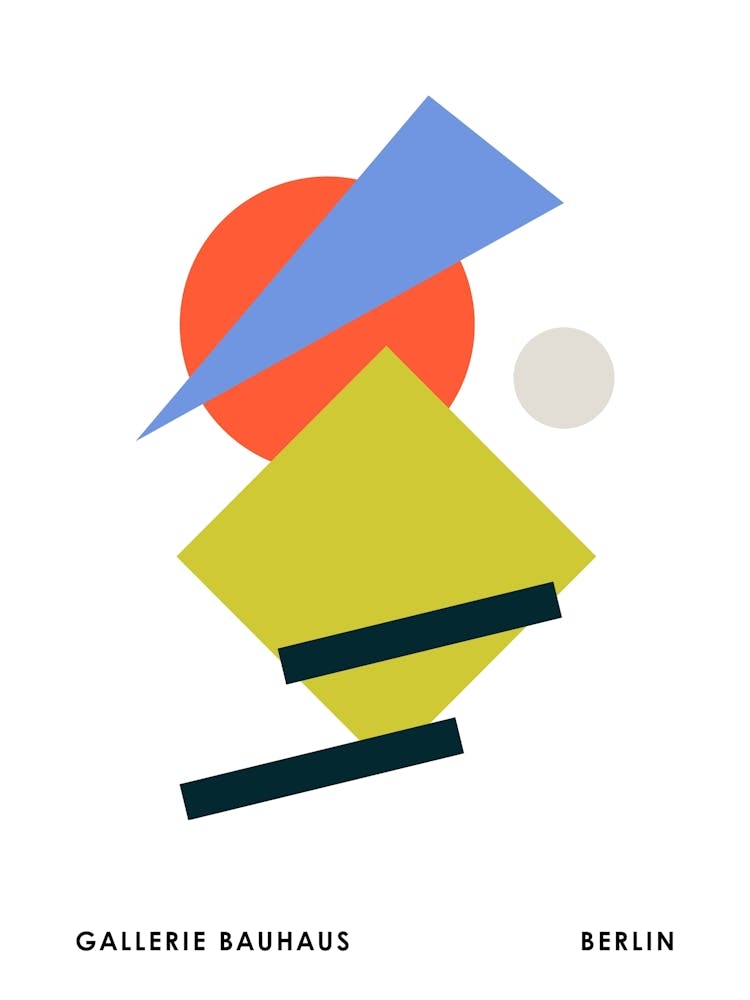 Bauhaus Exhibition Poster 3