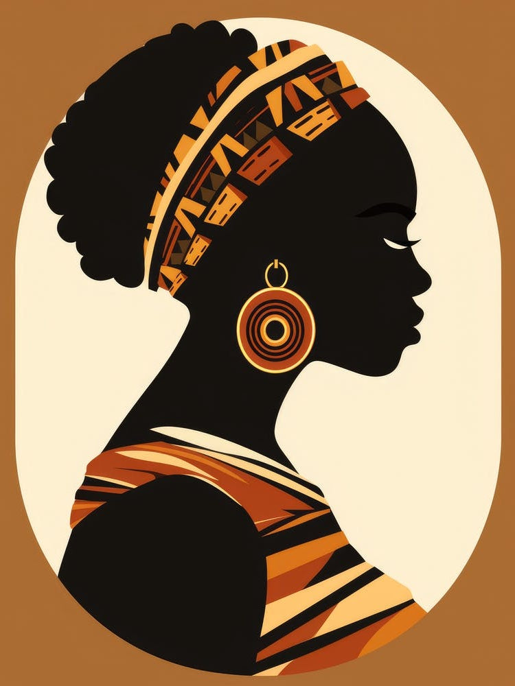 Portrait Of African Woman 14