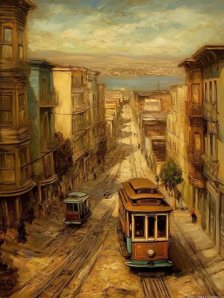 San Francisco Van Gogh Style 2