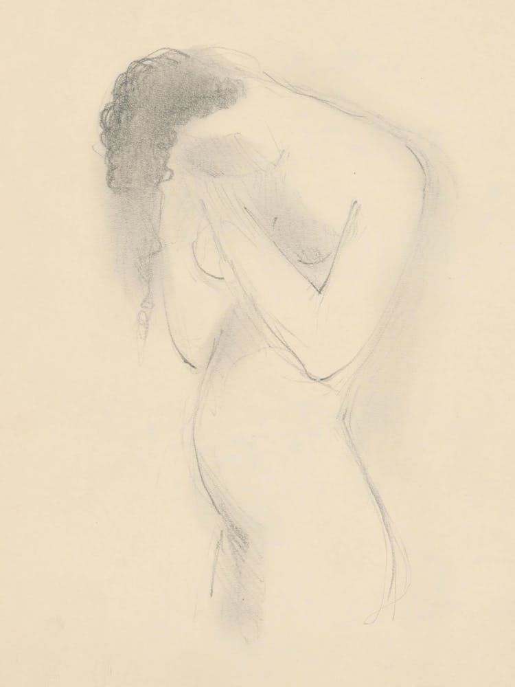 Sketchbook With Various Studio Drawings, Mikuláš Galanda (12)