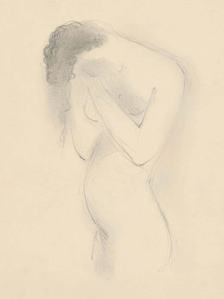 Sketchbook With Various Studio Drawings, Mikuláš Galanda (12)