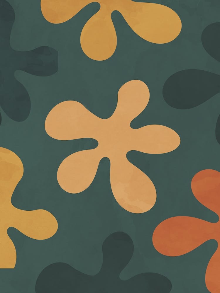 Abstract Tropical Floral