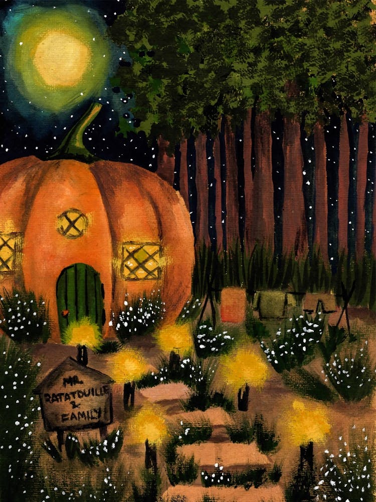 Halloween Pumpkin Home