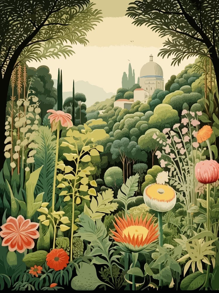 Giardino Botanico Alpino Di Pietra Corva Italy Henri Rousseau Style 1