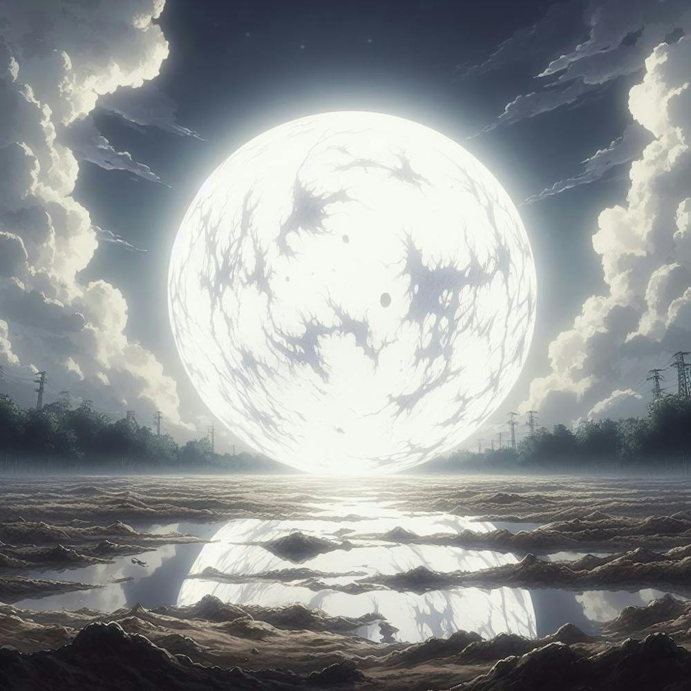 Full Moon In The Sky