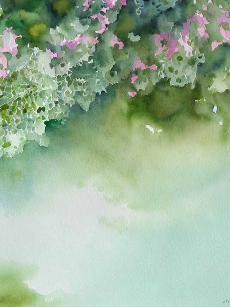 Caulastrea Storybook Watercolour