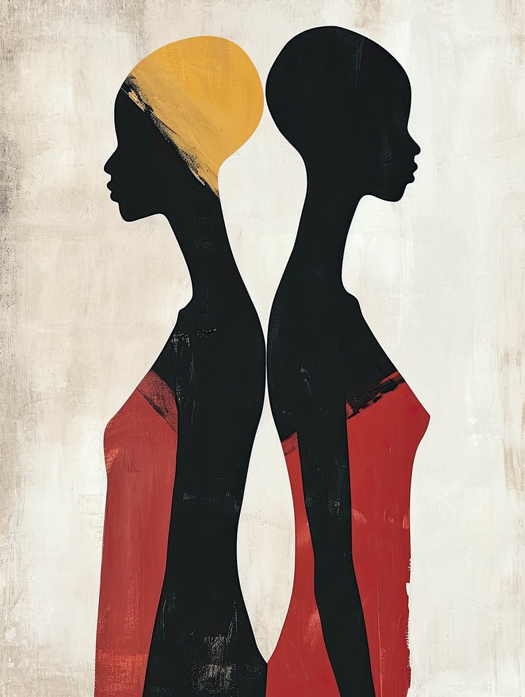 Two Women |The African Woman Series