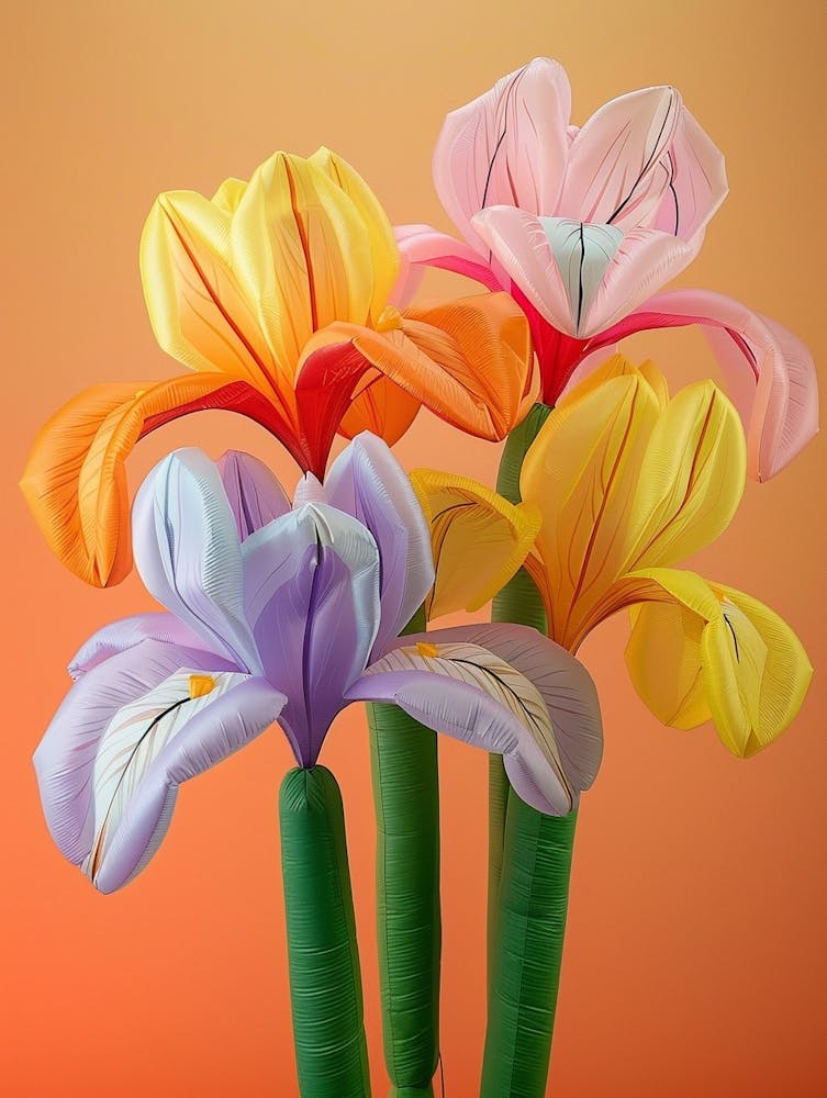 Dreamy Inflatable Flowers Iris 3