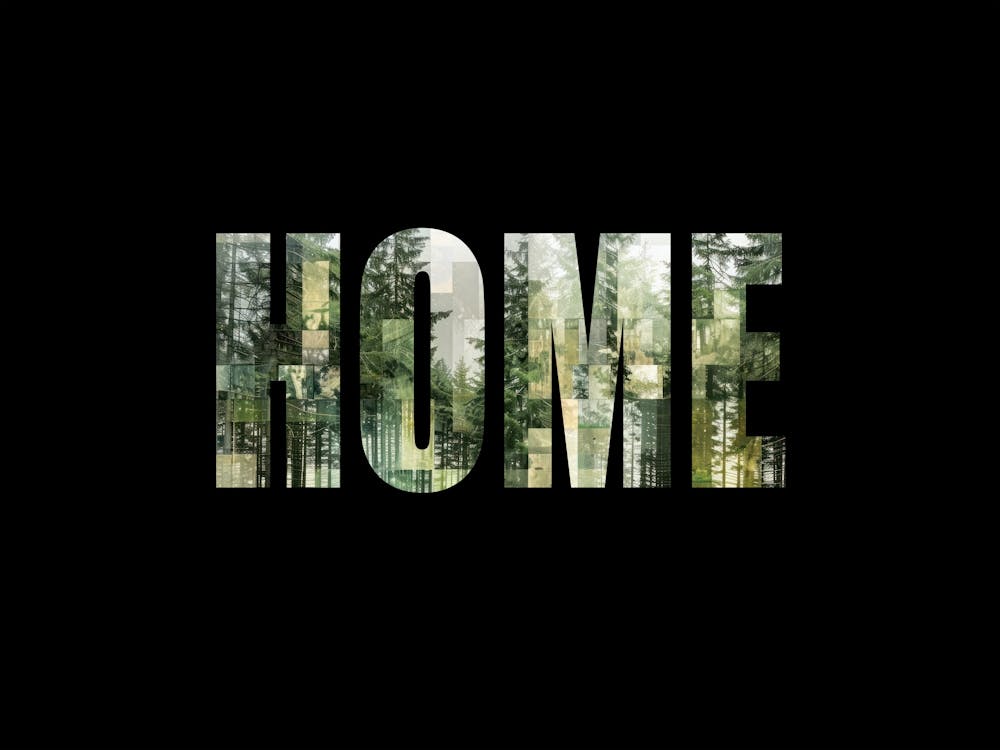 Home Poster Forest Photo Collage 2