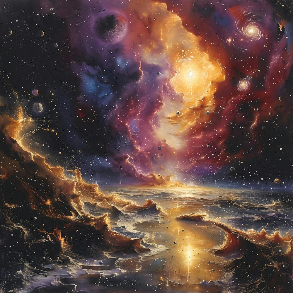 Nebula Starting, Impressionism And Surrealism