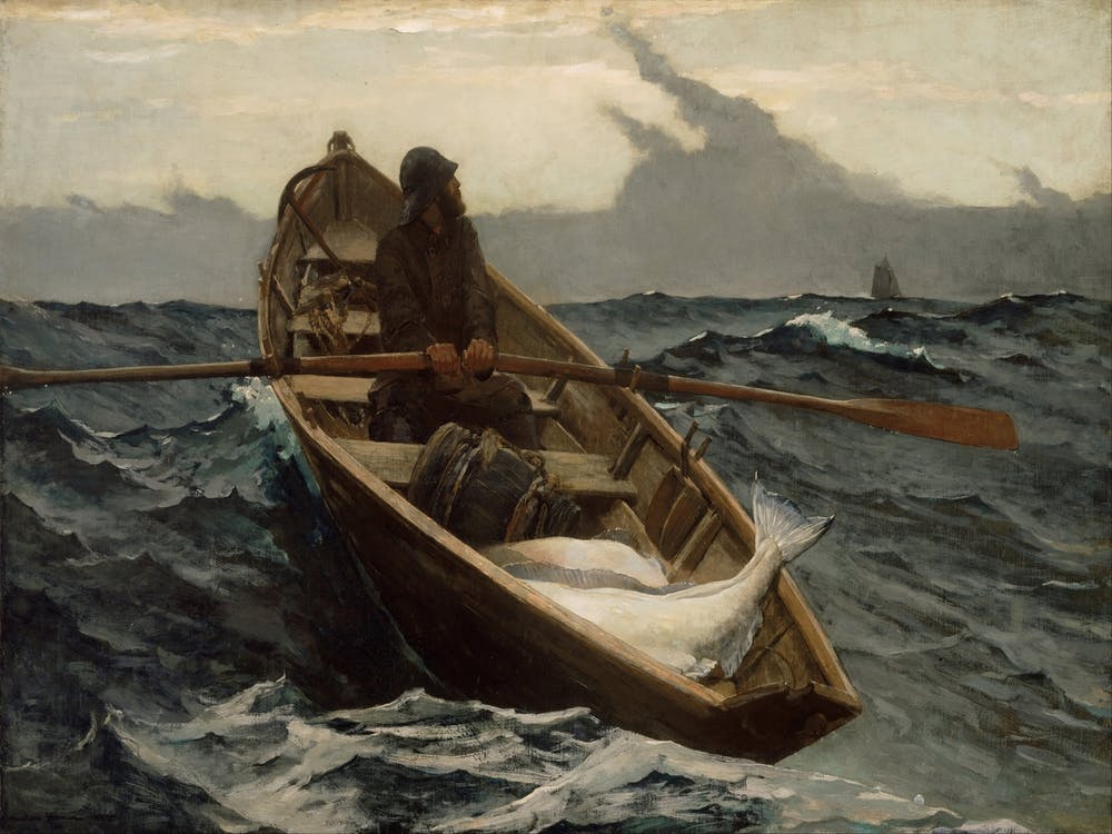 The Fog Warning, Winslow Homer