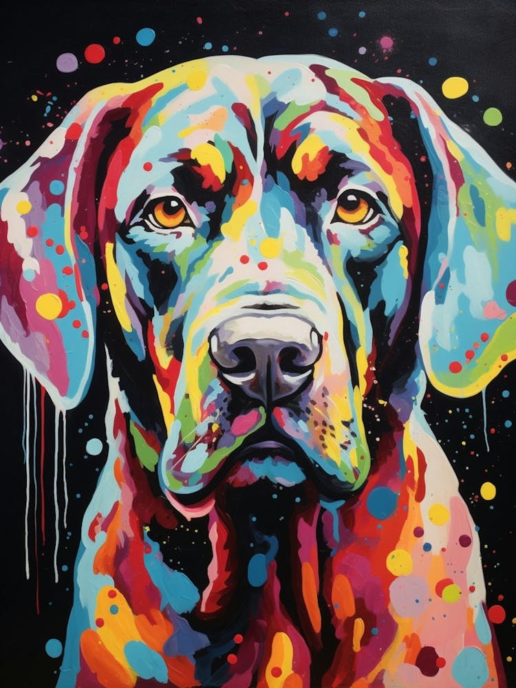 Pop Art Paint Dog 6