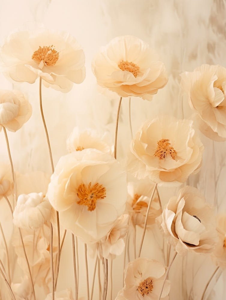 Boho Dried Flowers Buttercup 4