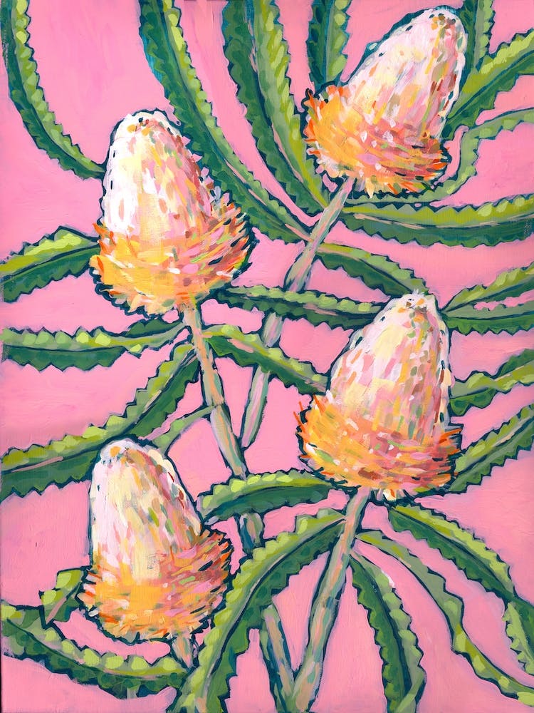 Banksia Painting