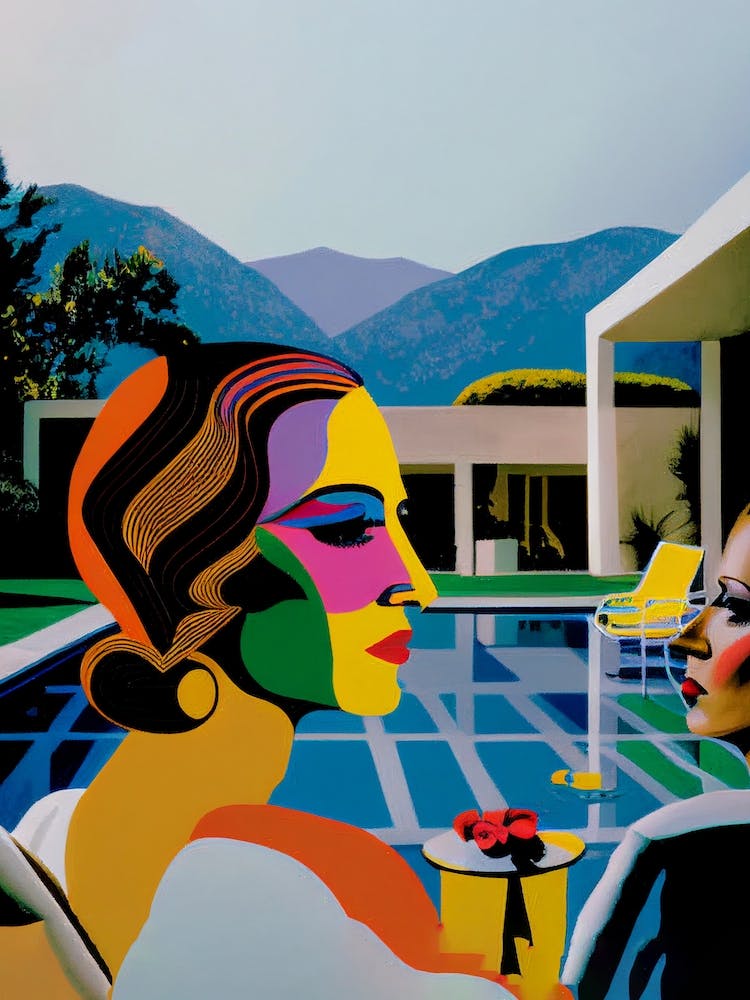 Poolside Gossip Inspired Palm Springs