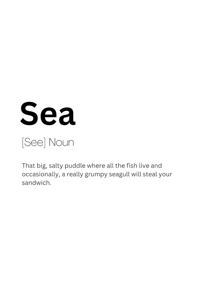 Sea Definition Meaning 1