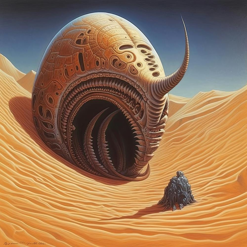Dune Sand Desert Building 4