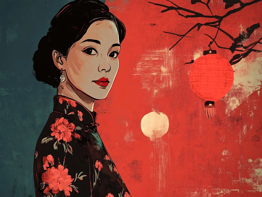 Chinesische Frau