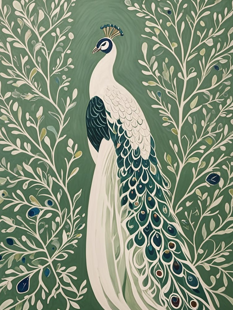 Green Peacock