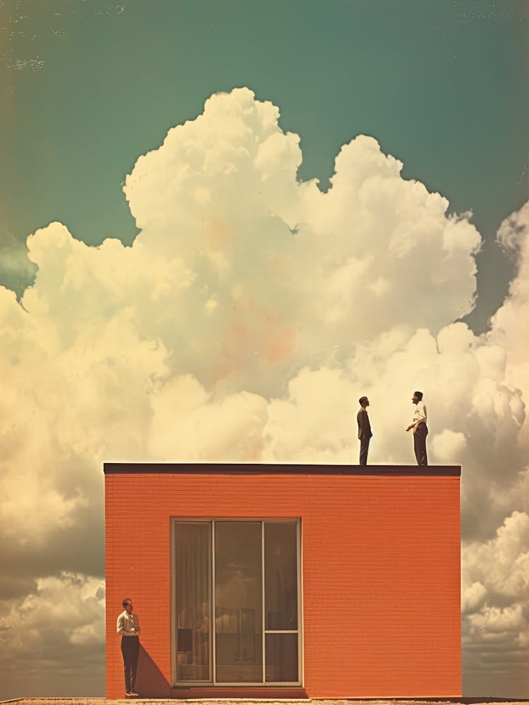 Vintage 1960s Sky Kitsch 1