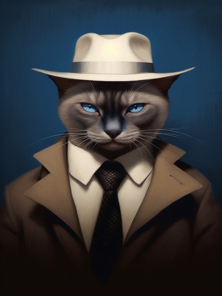 Gangster Cat Siamese 3