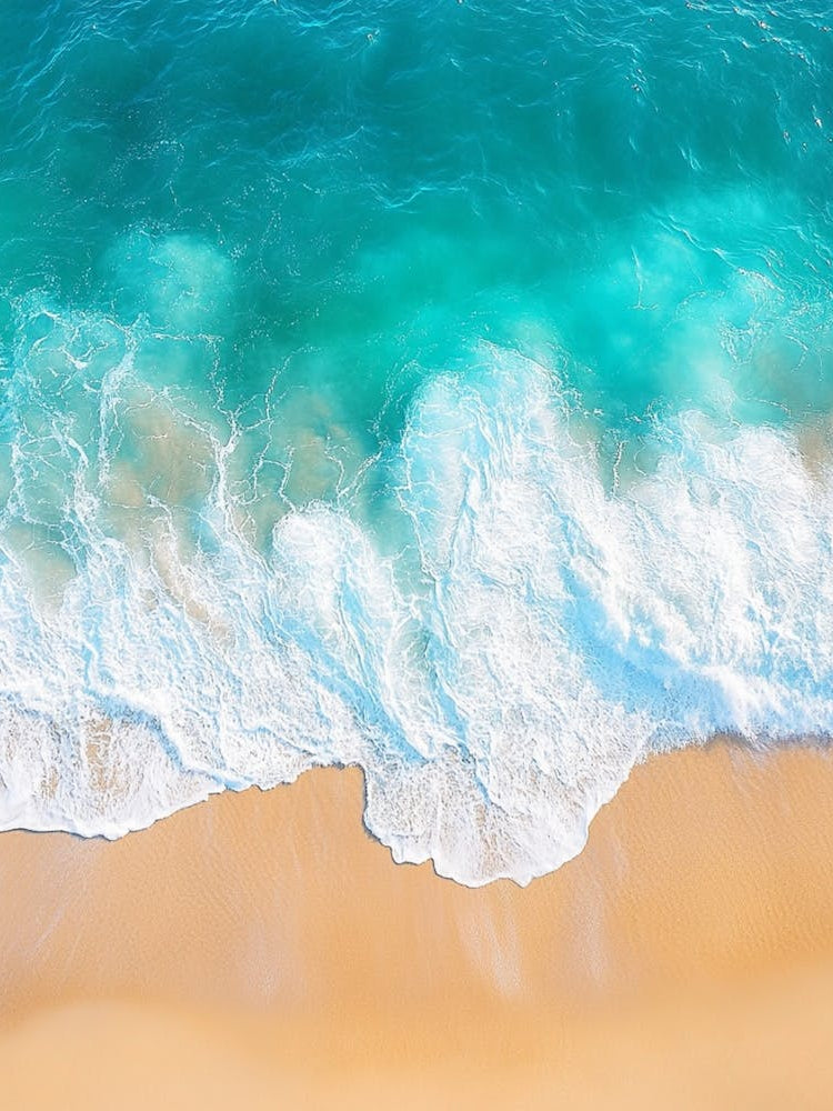 Aerial View Of A Beach 157